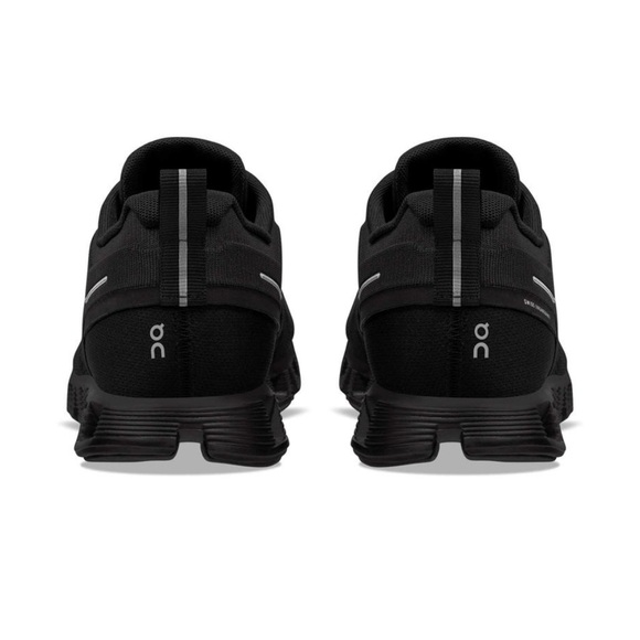 On Cloud 5 Waterproof Men’s Shoes Size 12 Black Performance Running Gently Used - Picture 10 of 16